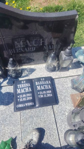 Grób Teresa Macha