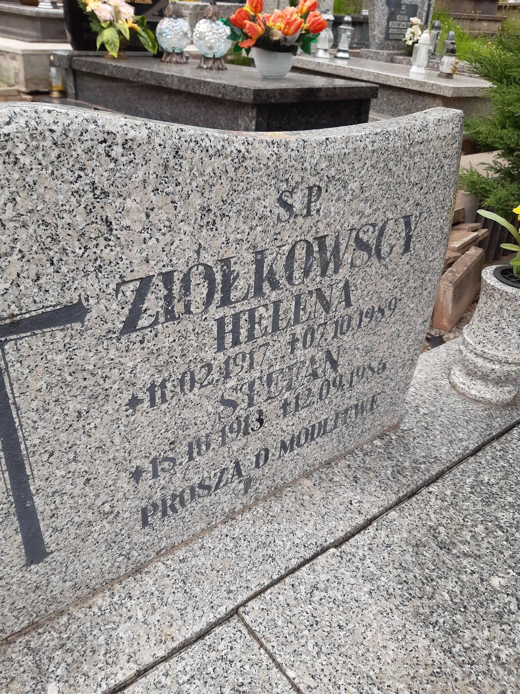 Grób Helena Ziółkowska