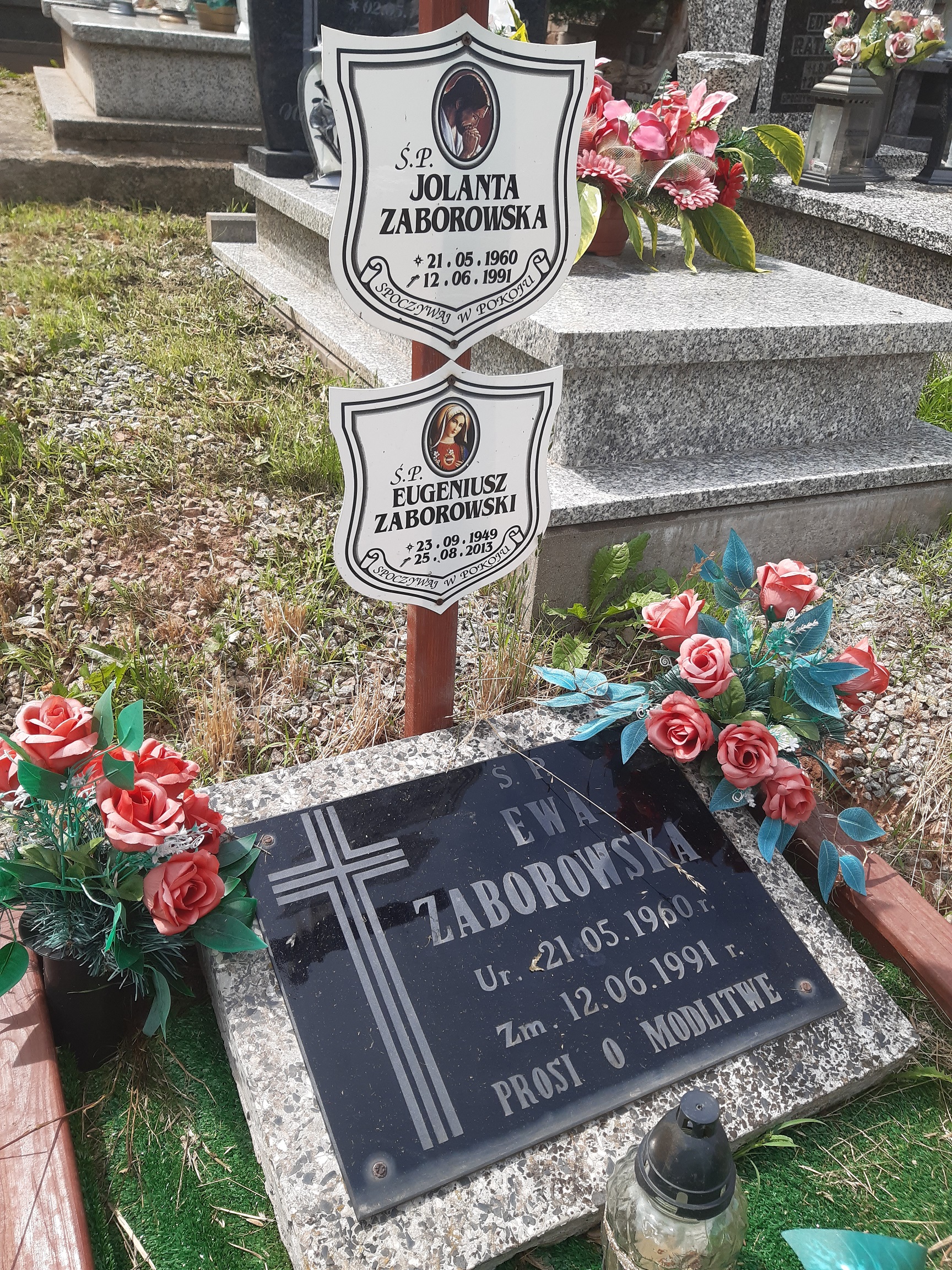 Ewa Zaborowska 1960 Ludwikowice - Grobonet - Wyszukiwarka osób pochowanych