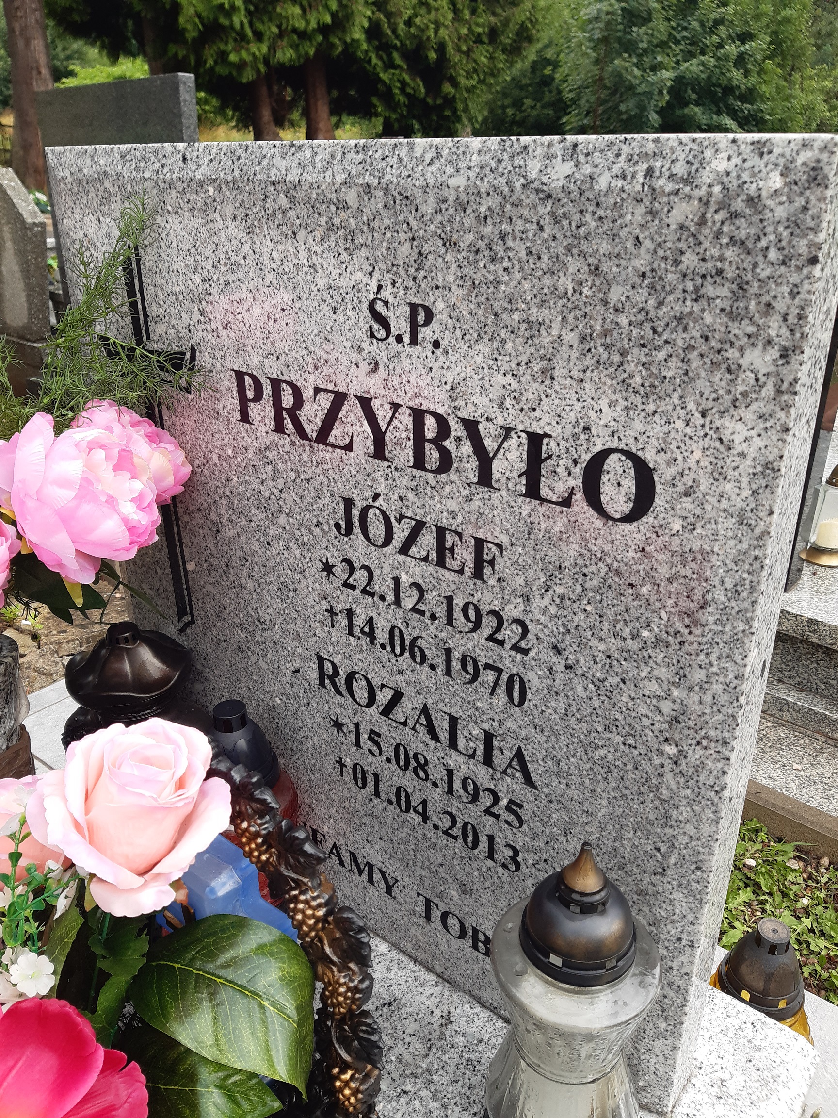 Rozalia Przybyło 1925 Ludwikowice - Grobonet - Wyszukiwarka osób pochowanych