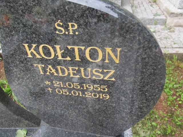 Tadeusz Kołton 1955 Ludwikowice - Grobonet - Wyszukiwarka osób pochowanych