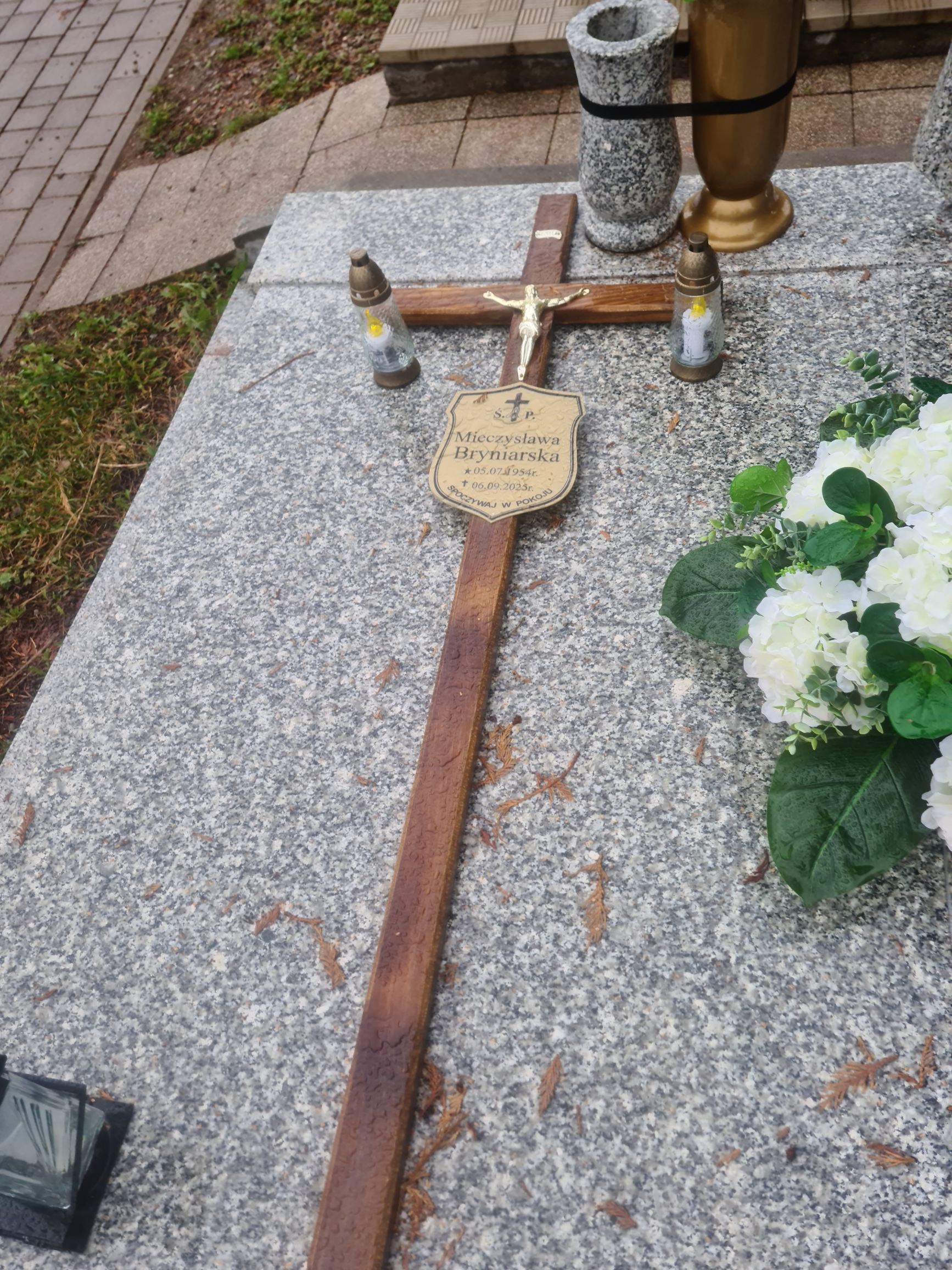 Grób Mieczysława Bryniarska