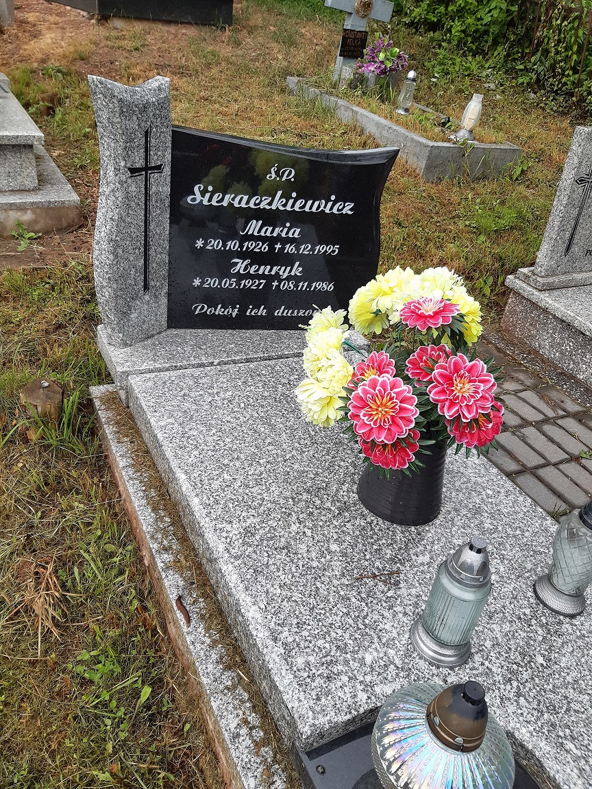 Grób Henryk Sieraczkiewicz