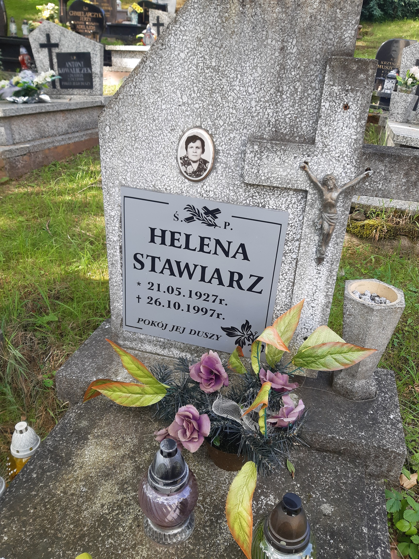 Helena Stawiarz 1927 Ludwikowice - Grobonet - Wyszukiwarka osób pochowanych