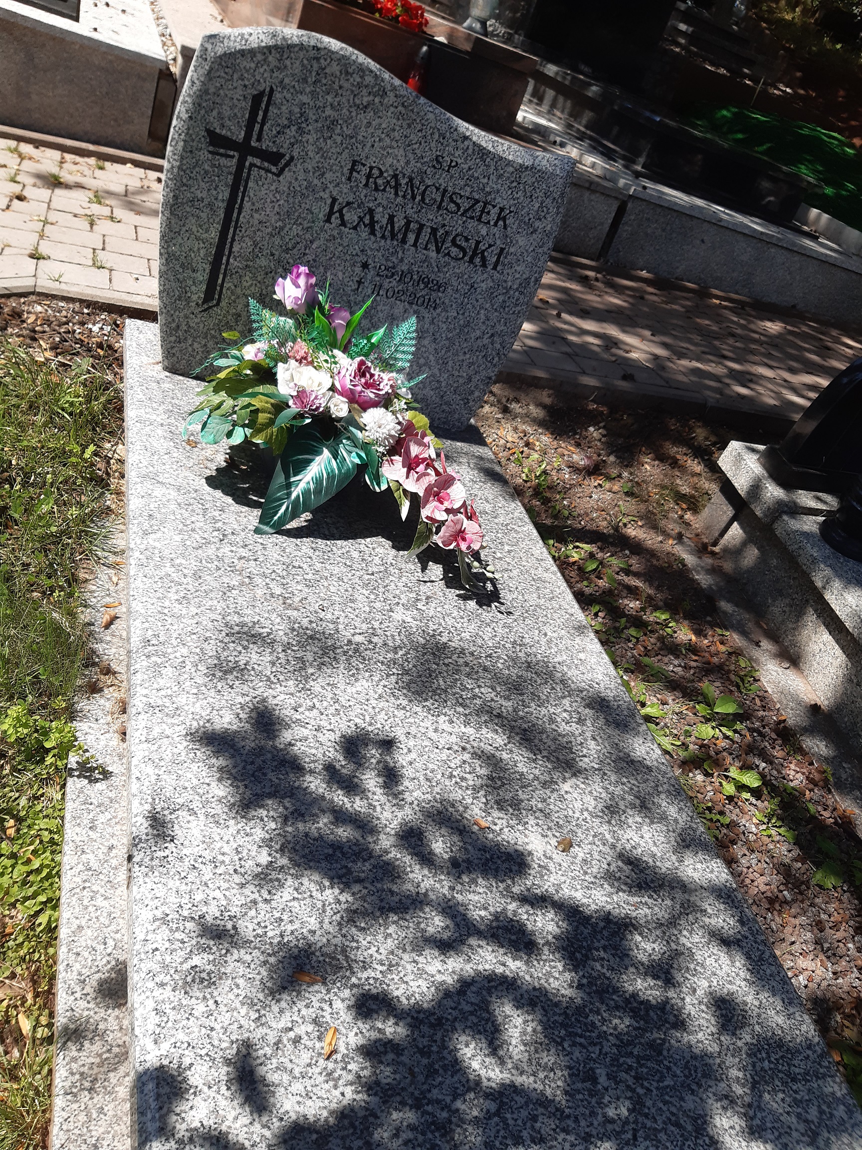 Grób Franciszek Kamiński