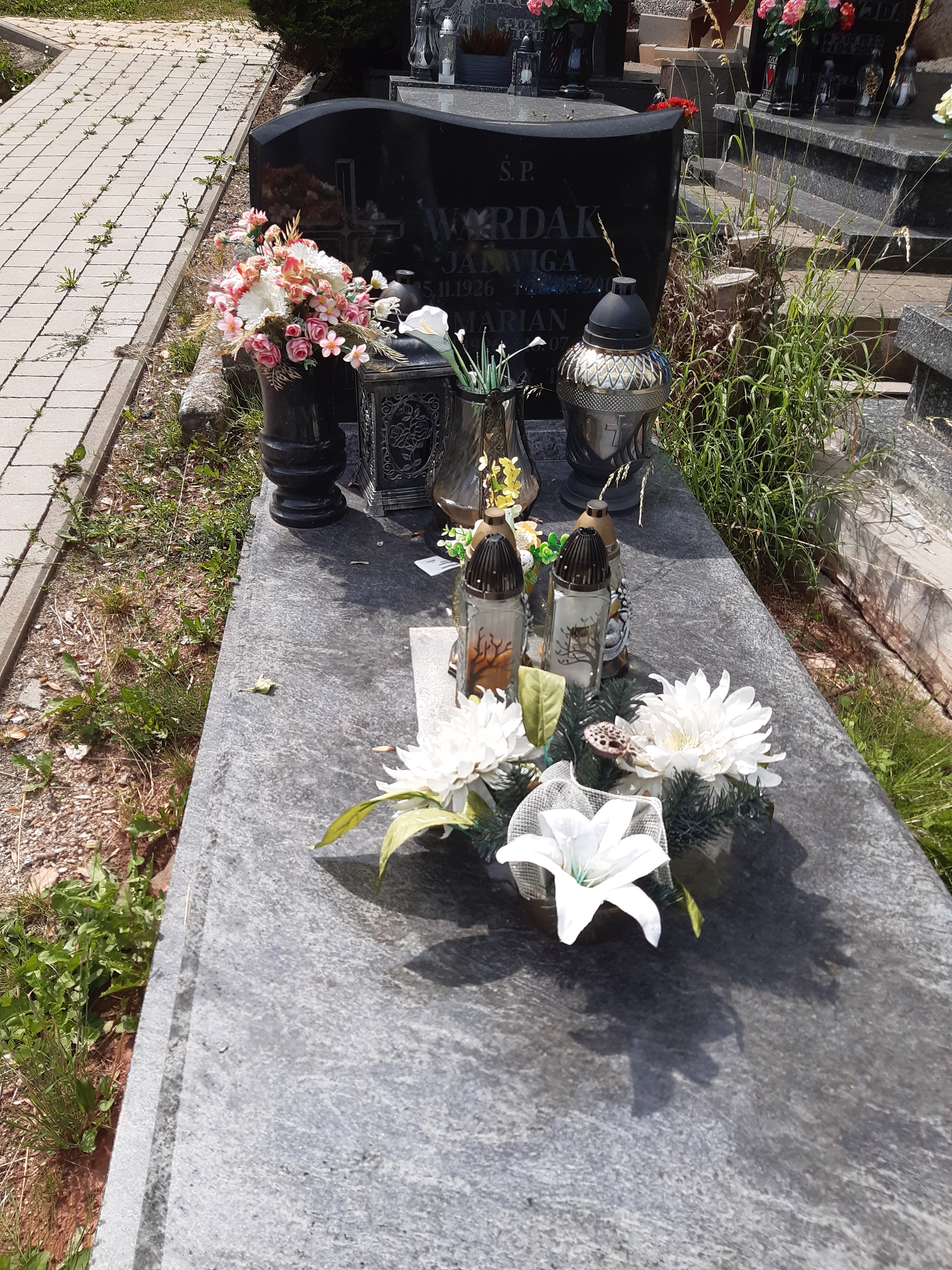 Grób Jadwiga Wardak