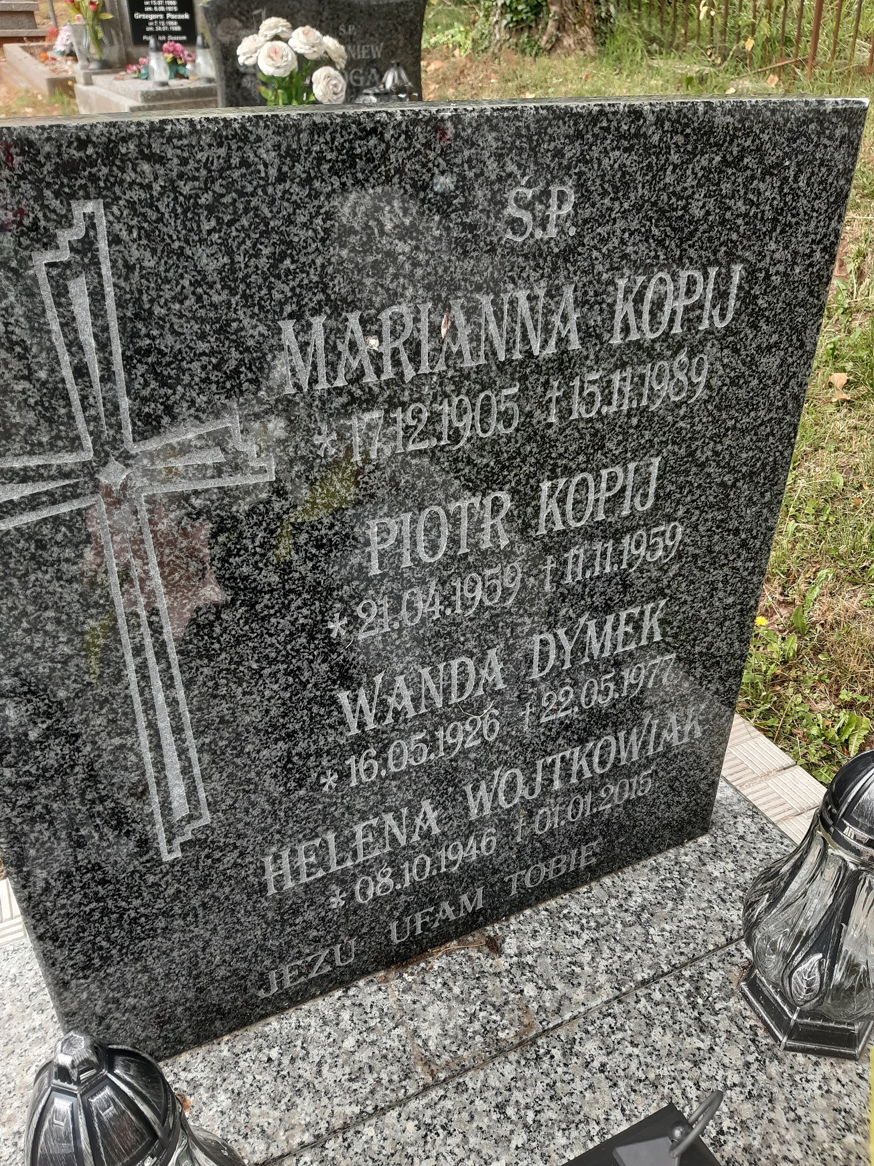 Marianna Kopij 1905 Ludwikowice - Grobonet - Wyszukiwarka osób pochowanych