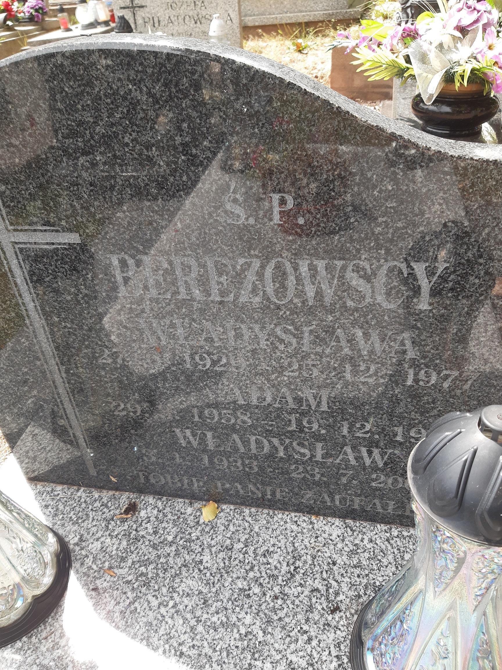 Adam Berezowski 1958 Ludwikowice - Grobonet - Wyszukiwarka osób pochowanych