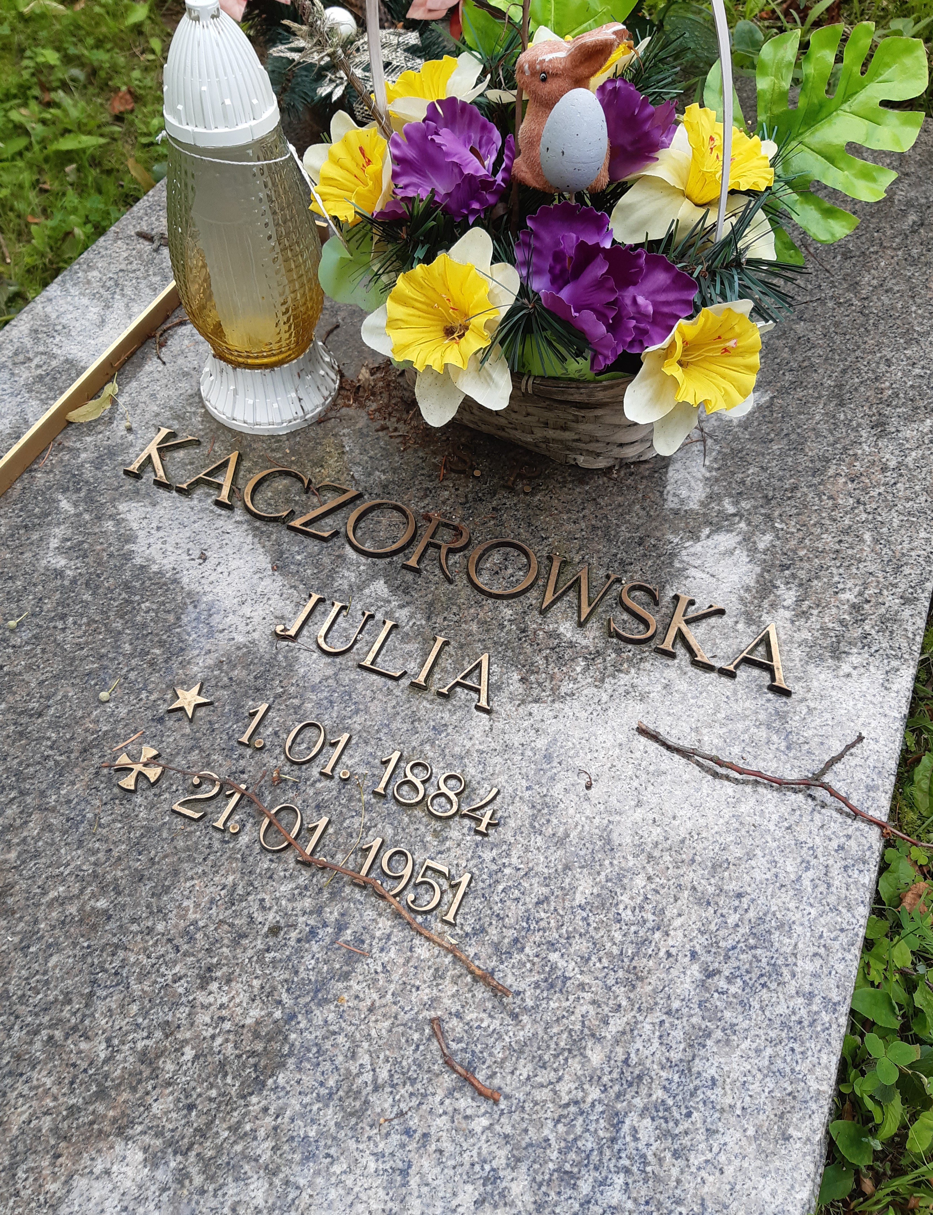 Julia Kaczorowska 1884 Ludwikowice - Grobonet - Wyszukiwarka osób pochowanych