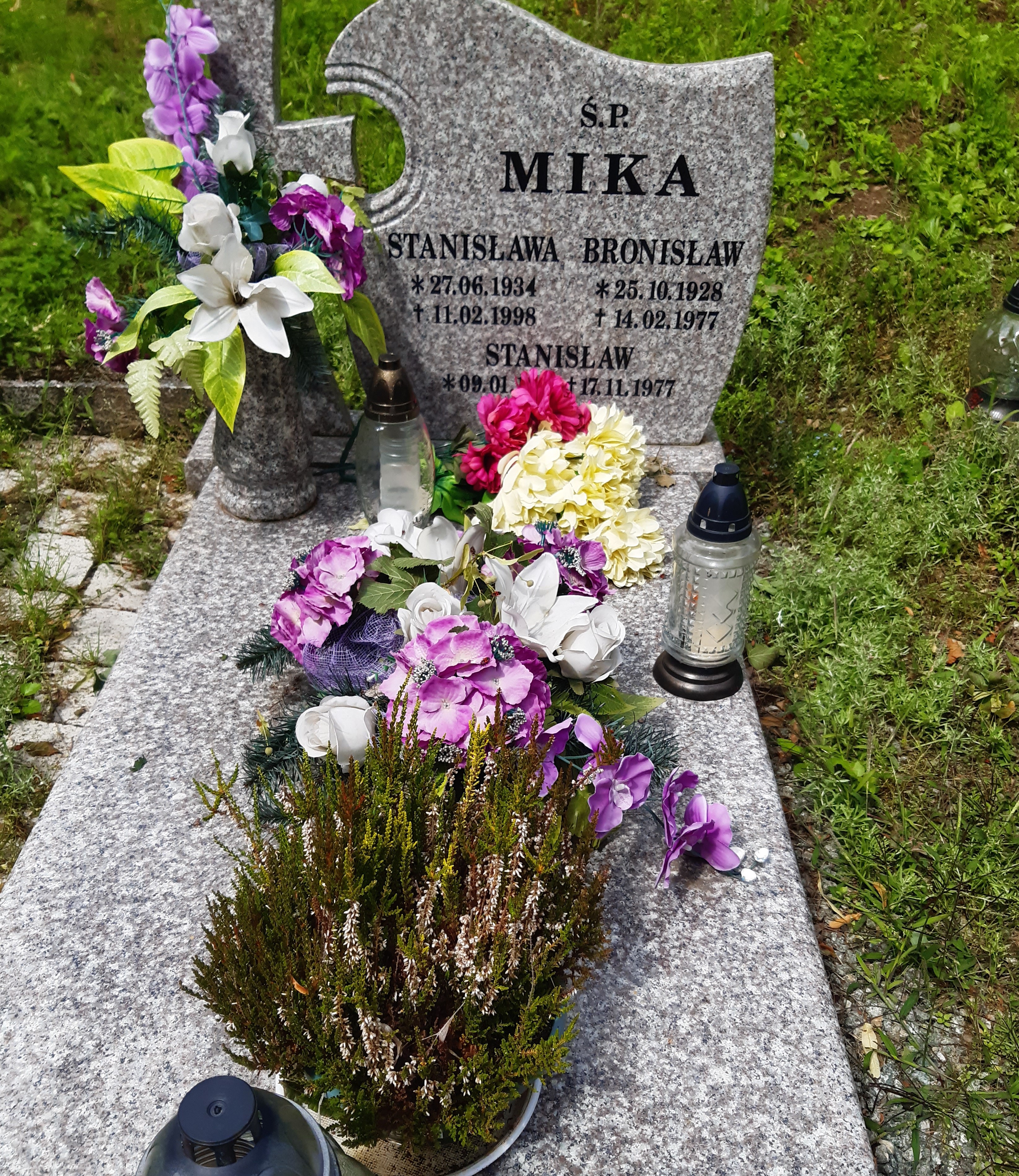 Grób Stanisława Mika